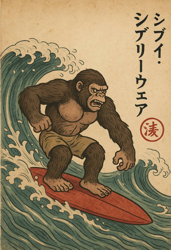 Gorilla Surfer