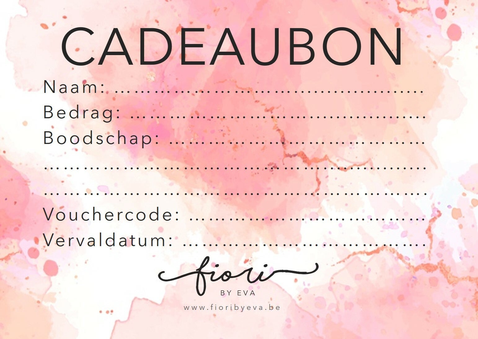 Cadeaubon Fiori by Eva
