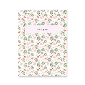 Cadeauverpakking - sieraden kaartje 'for you'