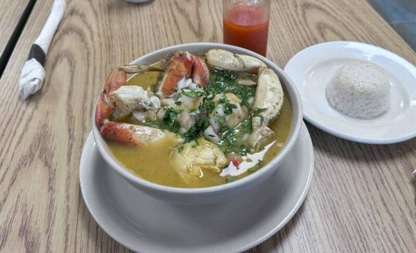 sopa de mariscos