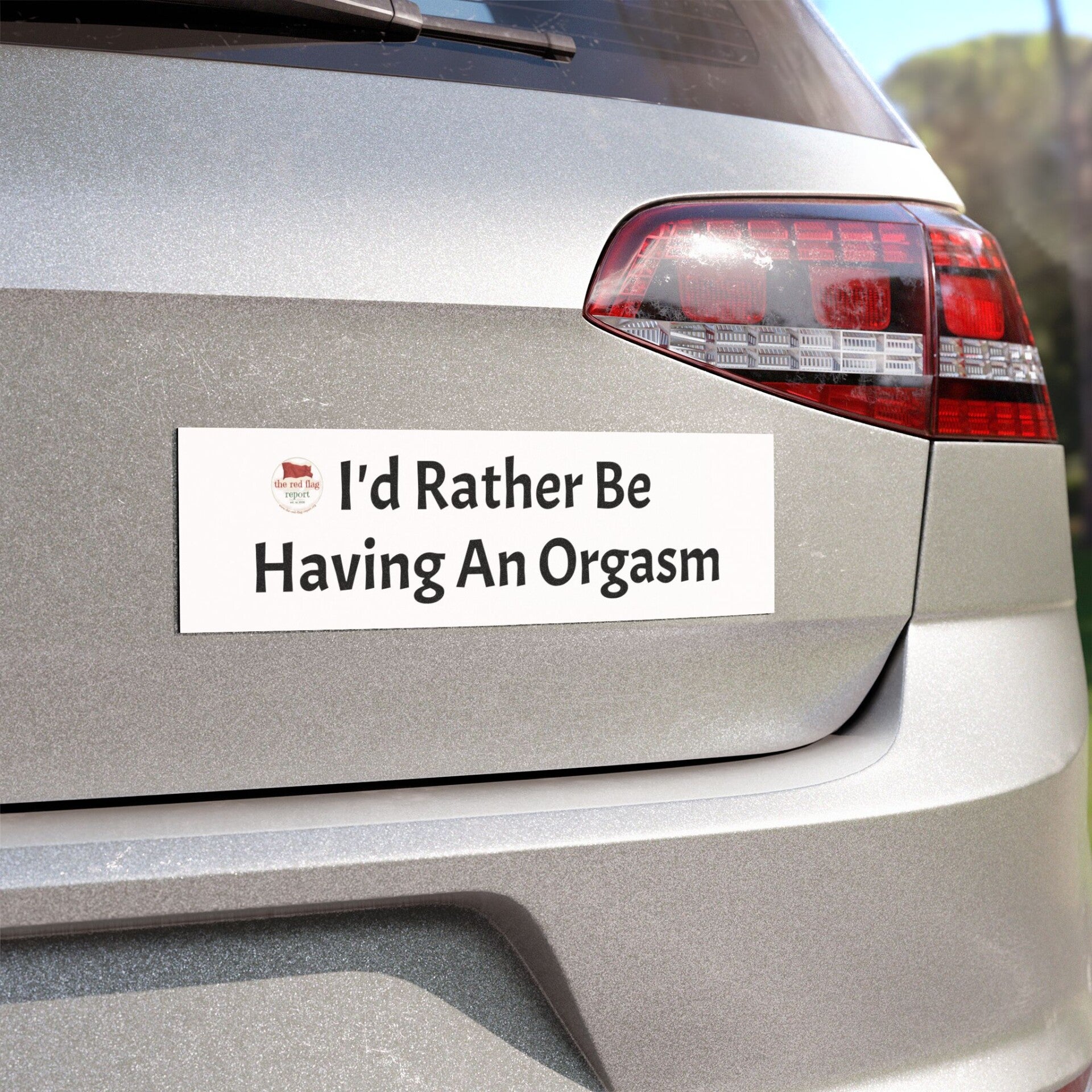 Car Magnet-'I'd Rather Be Having An Orgasm'