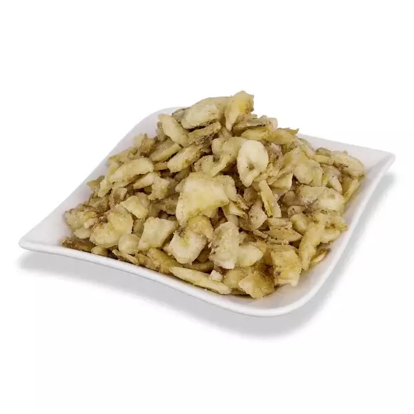 GEDROOGDE BANAAN CHIPS 250g