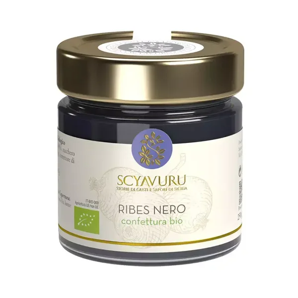 BIOLOGISCHE ZWARTE BESSENJAM 250 G