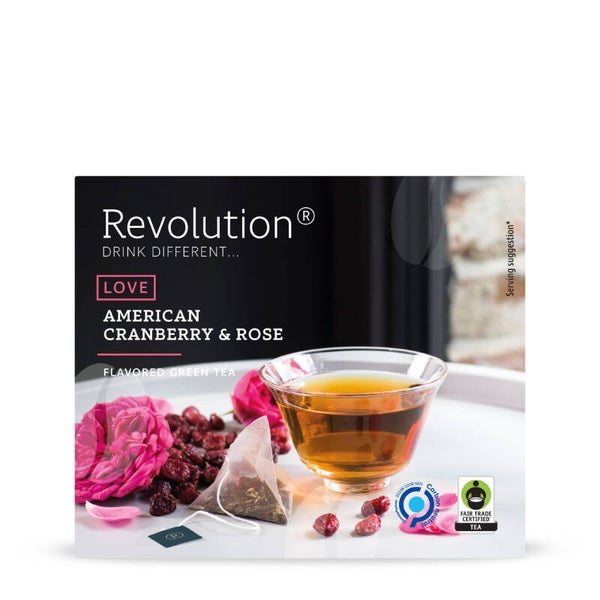 REVOLUTION TEA AMERICAN CRANBERRY & ROSE