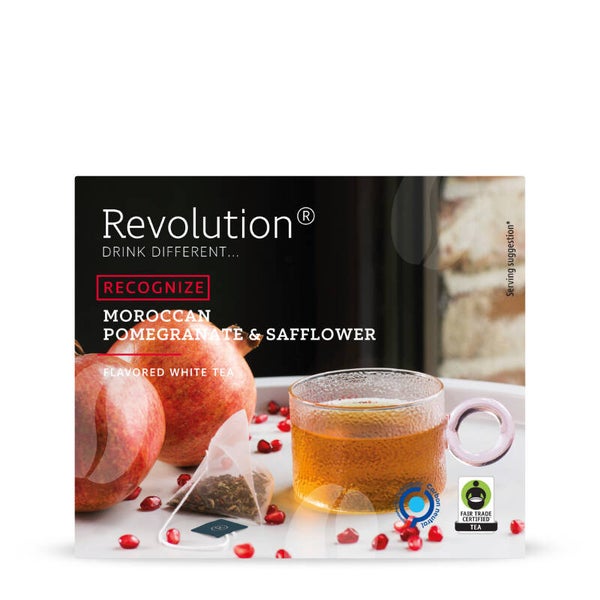 REVOLUTION TEA MOROCCAN POMEGRANATE & SAFFLOWER