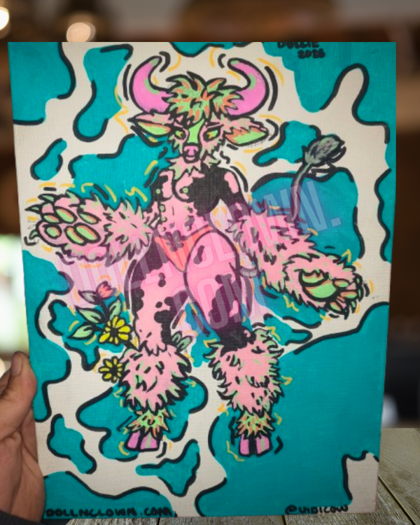 Original Painting - "Vidicow"