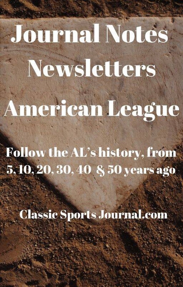 Journal Notes: American League, January 2026