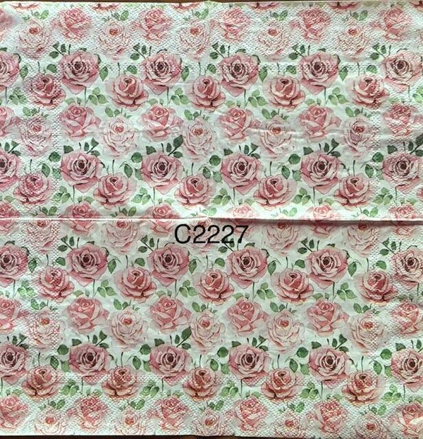 Flowers (C2227) - Pink Baby Roses