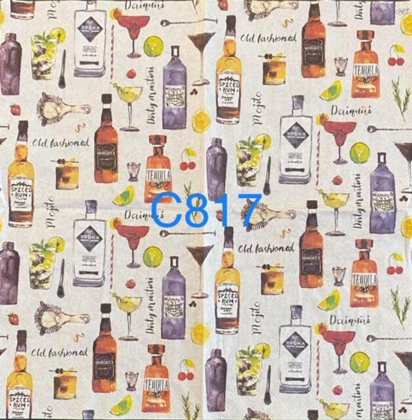 Drinks (C817) - Different Drinks Wallpaper