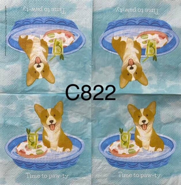 Dogs (C822) - Time to Paw-ty