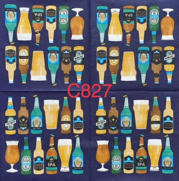 Drinks (C827) - Assortment of Beers