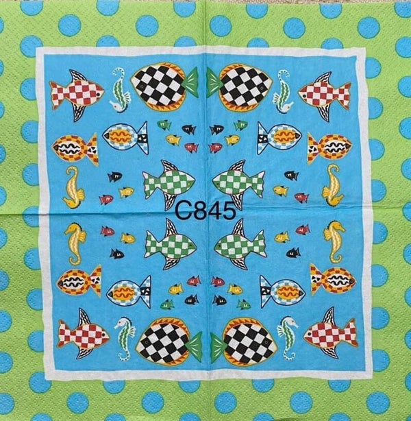 Beach (C845) - Fun Fish Designs