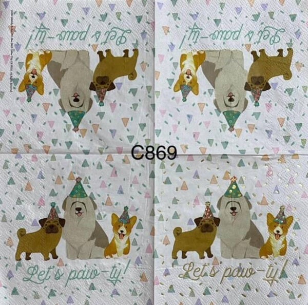 Dogs (C869) - Let's Paw-ty!