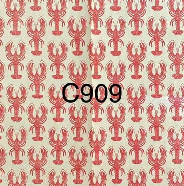 Beach (C909) - Red Lobster Wallpaper