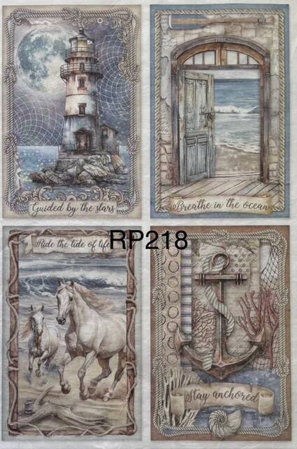Beach (RP218) - Silent Sea Collage