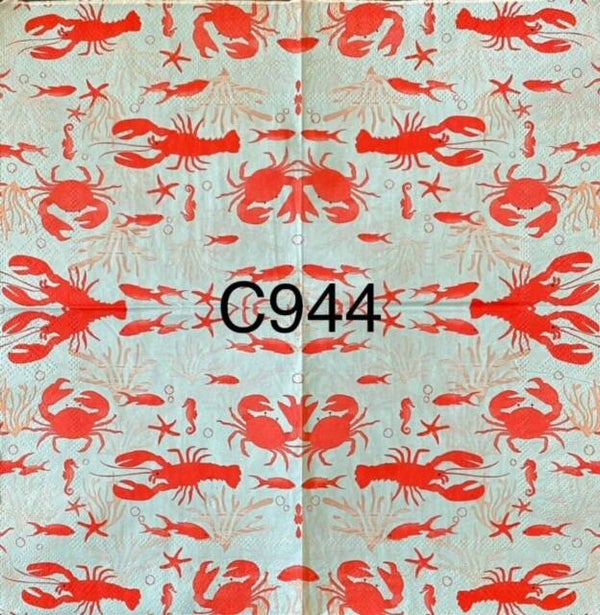 Beach (C944) - Red Crabs and Lobsters