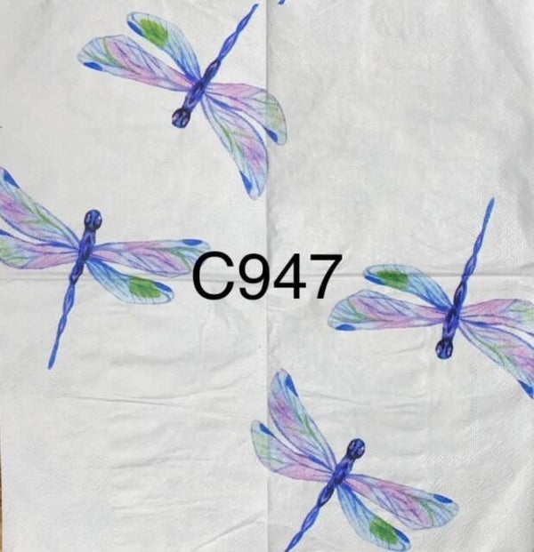 Animals (C947) - Two Dragonflies