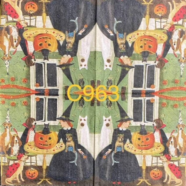 Halloween (C963) - Ms. Moon's Halloween - Witch and Friends Lunch