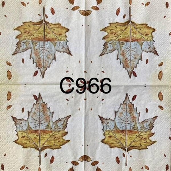 Fall (C966) - Single Leaf