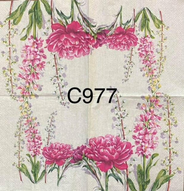 Flowers (C977) - Pink Flowers