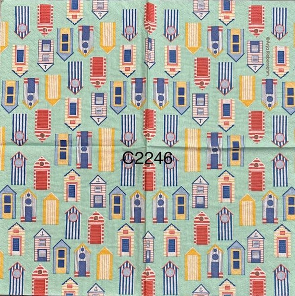 Beach (C2246) - Cabanas Background