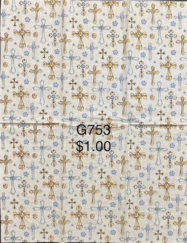 Religious (G753) - Crosses in all sizes