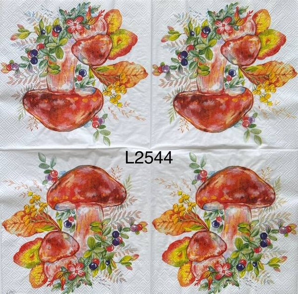 Vegetables (L2544) - Red and Yellow Mushrooms