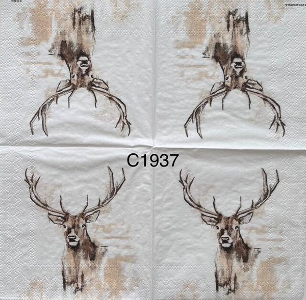 Deer (C1937) - Solo Deer (Buck)