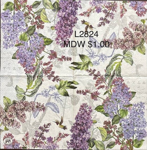 Flowers (L2824) - MDW Lilacs and Lavender