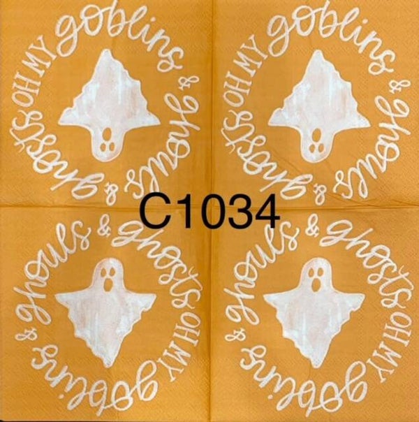 Halloween (C1034) - Gobling & Ghouls & Ghosts oh my