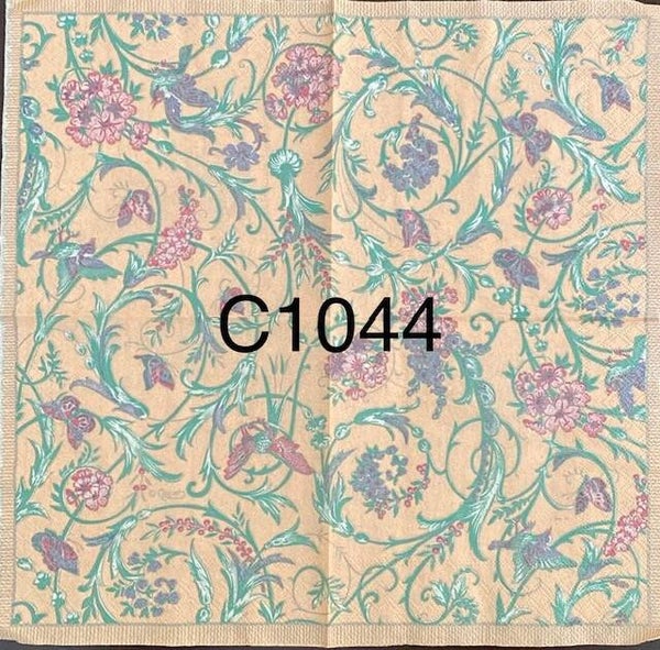 Design (C1044) - Vintage Flowers and Ivy