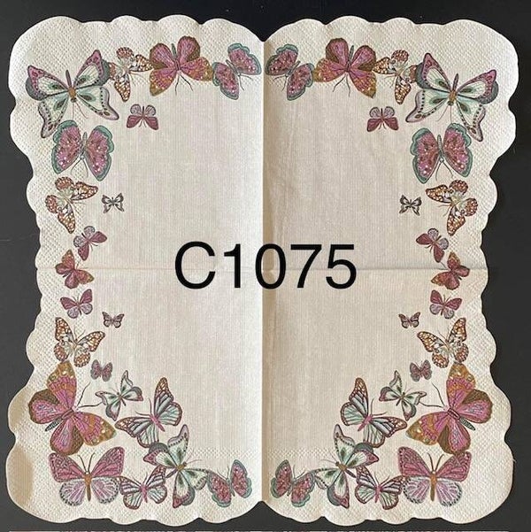 Butterflies (C1075) - Butterfly Border