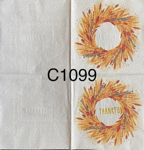 Fall (C1099) - Thankful Wreath