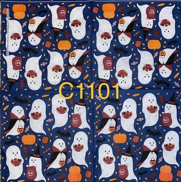 Halloween (C1101) - Ghosts Trick or Treating