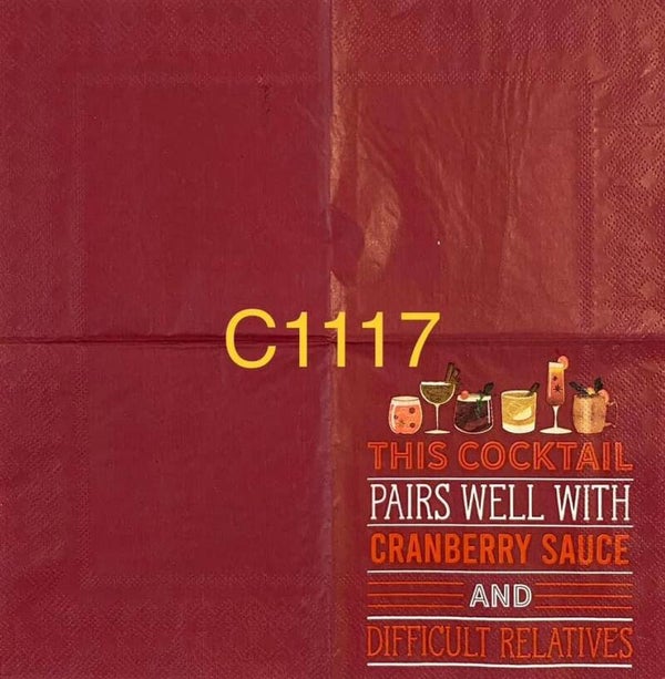 Drinks (C1117) - This Cocktail Pairs Well with...."