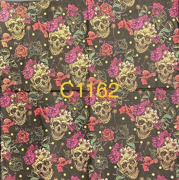 Halloween (C1162) - Small Skeletons Wallpaper