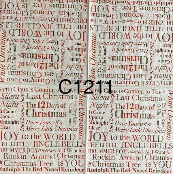 Christmas (C1211) - Holiday Words