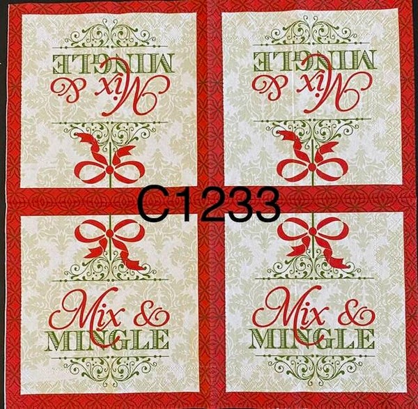 Christmas (C1233) - Mix and Mingle Ornament