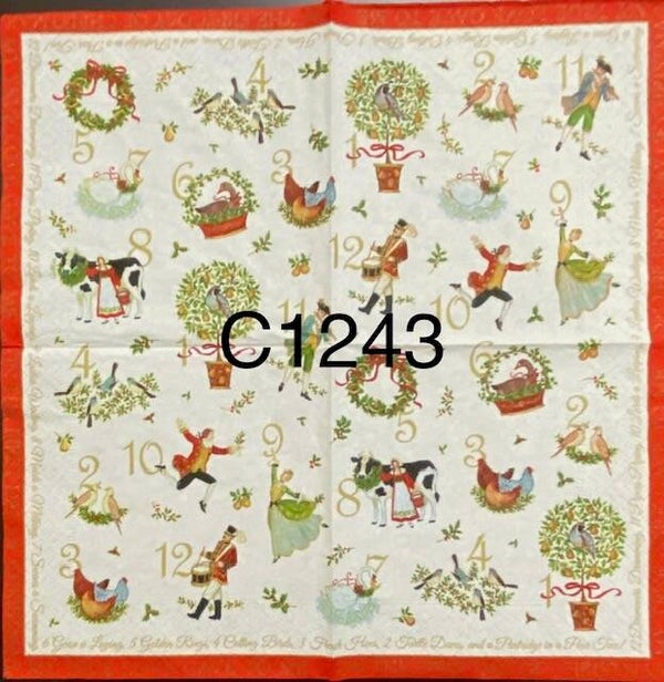 Christmas (C1243) - 12 Days of Christmas