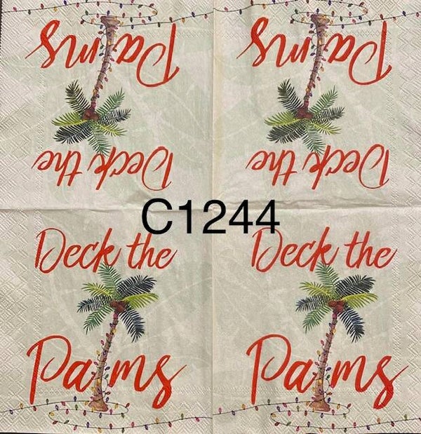 Christmas (C1244) - Deck the Palms