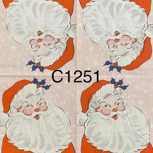 Christmas (C1251) - Santa Face