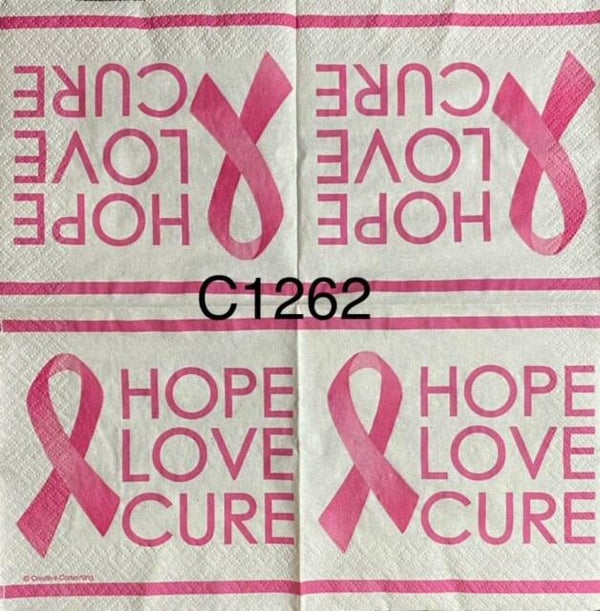 Cancer (C1262) - Hope, Love, Cure