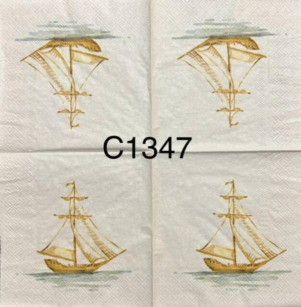 Beach (C1347) - Sailboat