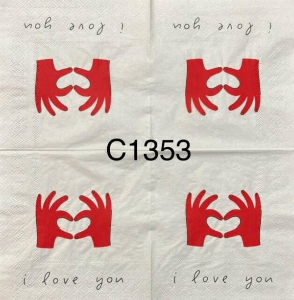 Valentines (C1353a) - I Love You