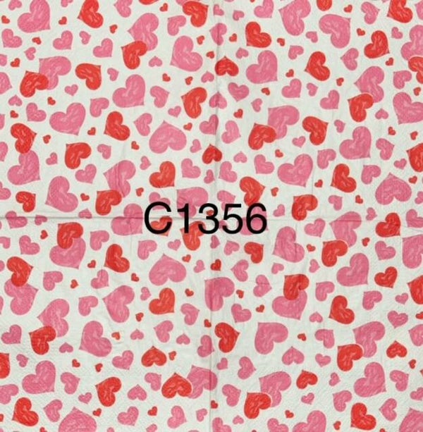 Valentines (C1356) - Small Hearts Wallpaper