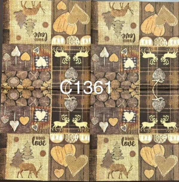 Valentines (C1361) - Wood Love