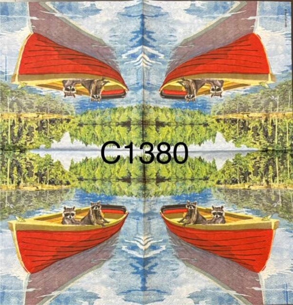 Animals (C1380) - Lakeside Raccoons