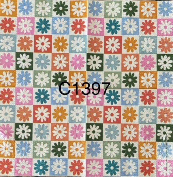 Flowers (C1397) - Small Daisies Pattern