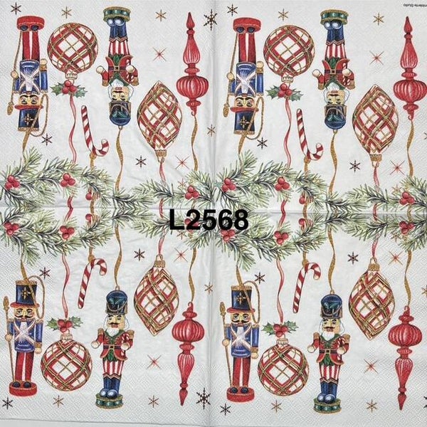 Christmas (L2568) - Soldier and Ornaments Hanging