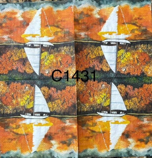 Fall (C1431) - Sailboat